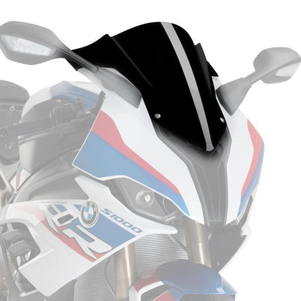Puig Puig racing screen | black (opaque) | bmw s 1000 rr 2019>current